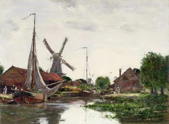 Dordrecht, Windmill on the Meuse